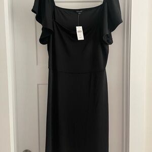 Banana Republic Black Midi Dress new with tags